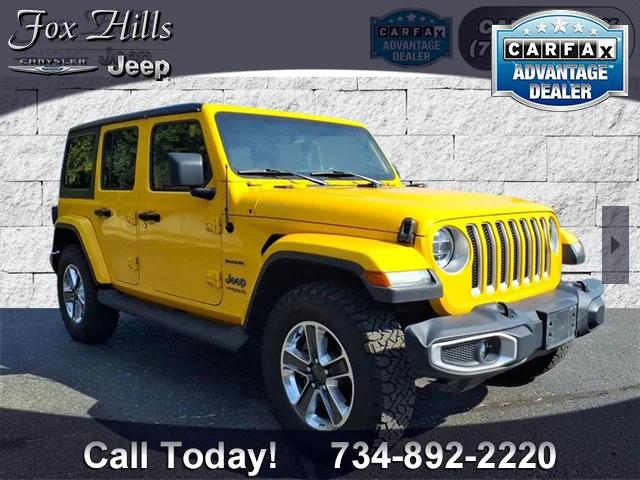 2021 Jeep Wrangler Unlimited Sahara 4x4 2021 Jeep Wrangler Unlimited Sahara 4x4