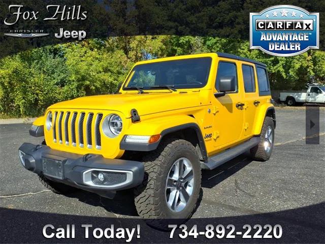 2021 Jeep Wrangler Unlimited Sahara 4x4 2021 Jeep Wrangler Unlimited Sahara 4x4