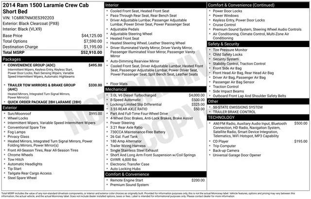 2014 RAM 1500 Laramie 2014 RAM 1500 Laramie