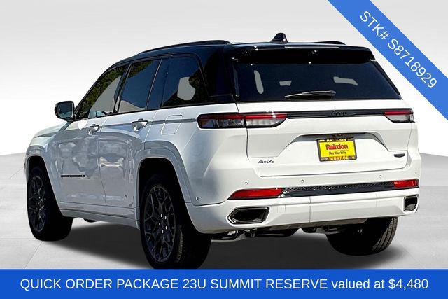 2025 Jeep Grand Cherokee GRAND CHEROKEE SUMMIT RESERVE 4X4 2025 Jeep Grand Cherokee GRAND CHEROKEE SUMMIT RESERVE 4X4