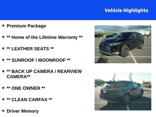 2022 Lexus RX 350L 350L