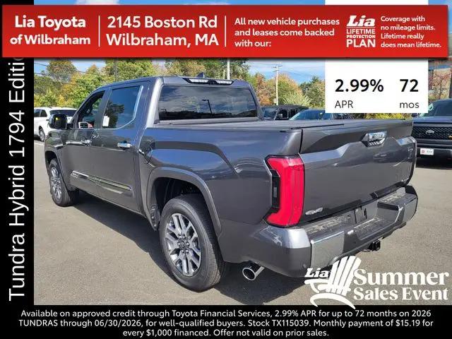 2026 Toyota Tundra 1794 Edition CrewMax 5.5' Bed