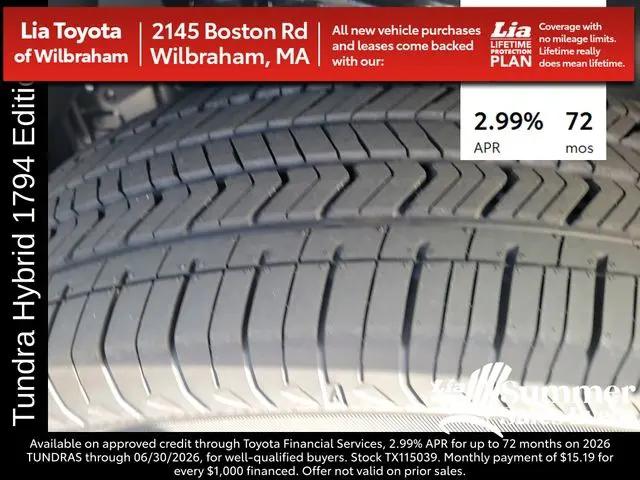 2026 Toyota Tundra 1794 Edition CrewMax 5.5' Bed