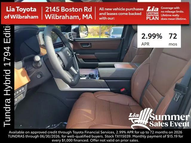 2026 Toyota Tundra 1794 Edition CrewMax 5.5' Bed