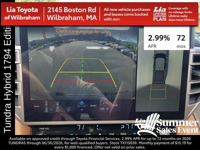 2026 Toyota Tundra 1794 Edition CrewMax 5.5' Bed