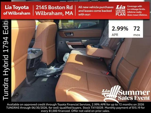 2026 Toyota Tundra 1794 Edition CrewMax 5.5' Bed