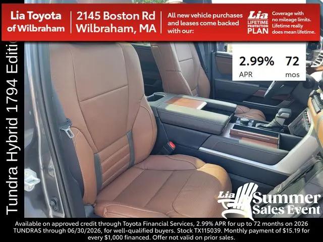 2026 Toyota Tundra 1794 Edition CrewMax 5.5' Bed