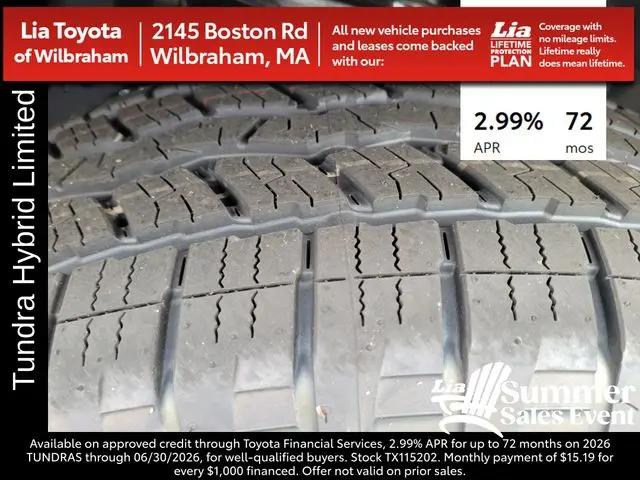 2026 Toyota Tundra Platinum Hybrid CrewMax 5.5' Bed