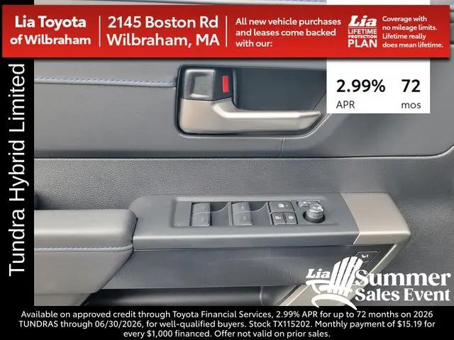 2026 Toyota Tundra Platinum Hybrid CrewMax 5.5' Bed
