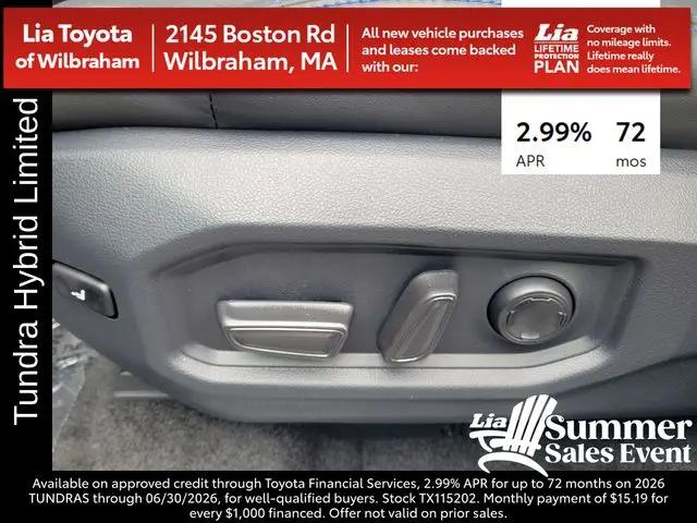 2026 Toyota Tundra Platinum Hybrid CrewMax 5.5' Bed