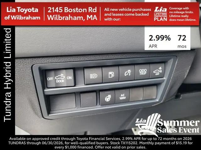 2026 Toyota Tundra Platinum Hybrid CrewMax 5.5' Bed