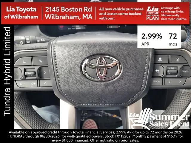2026 Toyota Tundra Platinum Hybrid CrewMax 5.5' Bed