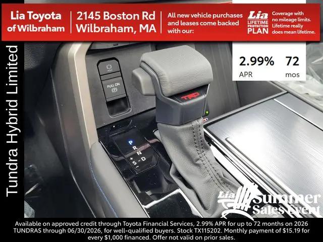 2026 Toyota Tundra Platinum Hybrid CrewMax 5.5' Bed