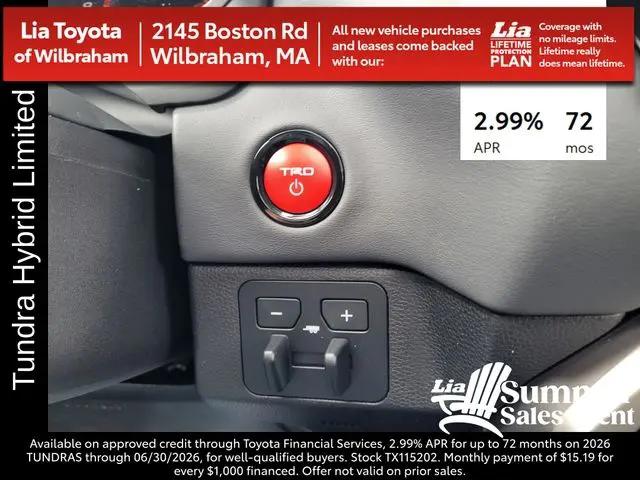 2026 Toyota Tundra Platinum Hybrid CrewMax 5.5' Bed