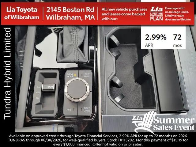 2026 Toyota Tundra Platinum Hybrid CrewMax 5.5' Bed
