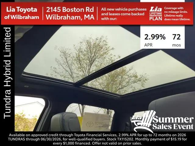 2026 Toyota Tundra Platinum Hybrid CrewMax 5.5' Bed