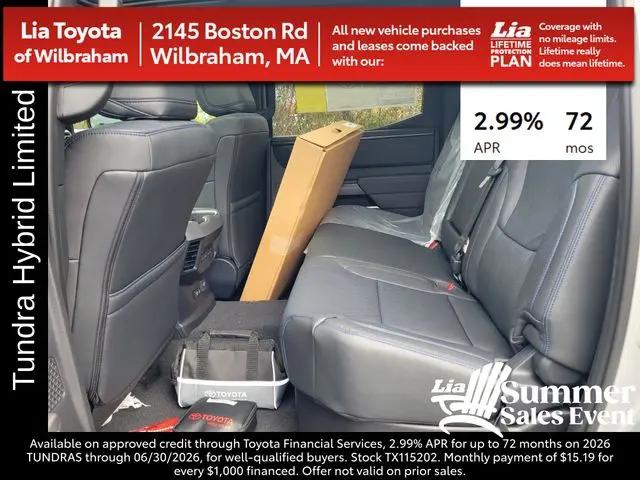 2026 Toyota Tundra Platinum Hybrid CrewMax 5.5' Bed