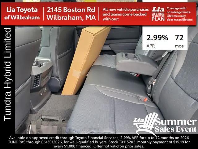 2026 Toyota Tundra Platinum Hybrid CrewMax 5.5' Bed