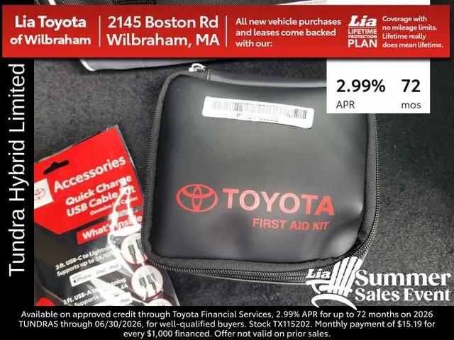 2026 Toyota Tundra Platinum Hybrid CrewMax 5.5' Bed