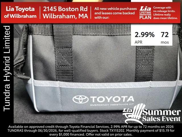 2026 Toyota Tundra Platinum Hybrid CrewMax 5.5' Bed