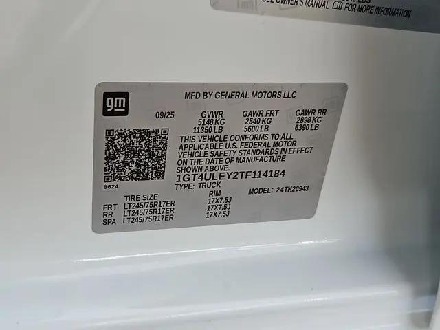 2026 GMC Sierra 2500HD Crew Cab, Long Bed, Pro, 4WD