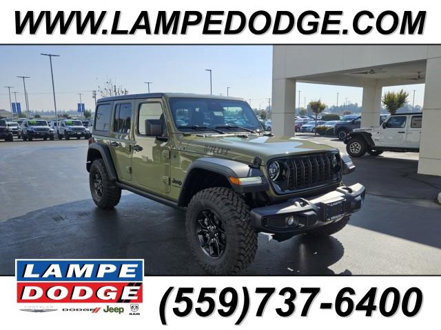 2026 Jeep Wrangler WRANGLER 4-DOOR WILLYS 2026 Jeep Wrangler WRANGLER 4-DOOR WILLYS