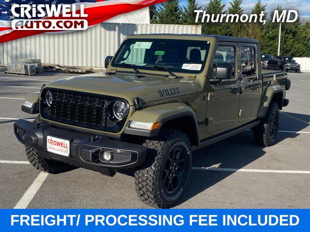 2026 Jeep Gladiator GLADIATOR WILLYS 4X4 2026 Jeep Gladiator GLADIATOR WILLYS 4X4