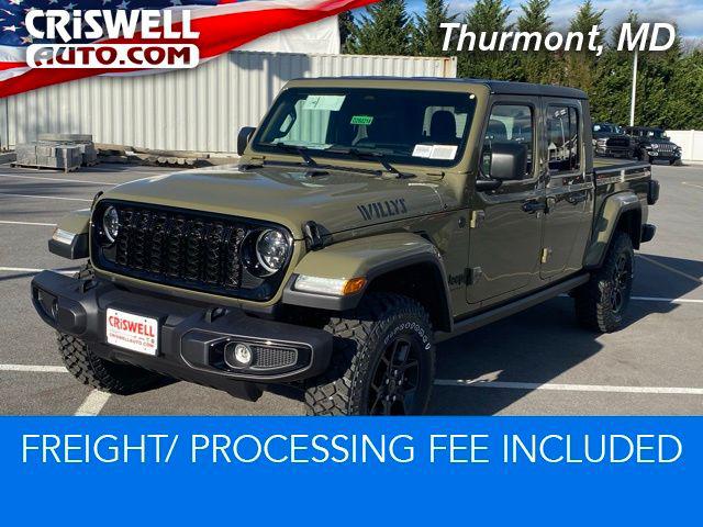 2026 Jeep Gladiator GLADIATOR WILLYS 4X4 2026 Jeep Gladiator GLADIATOR WILLYS 4X4