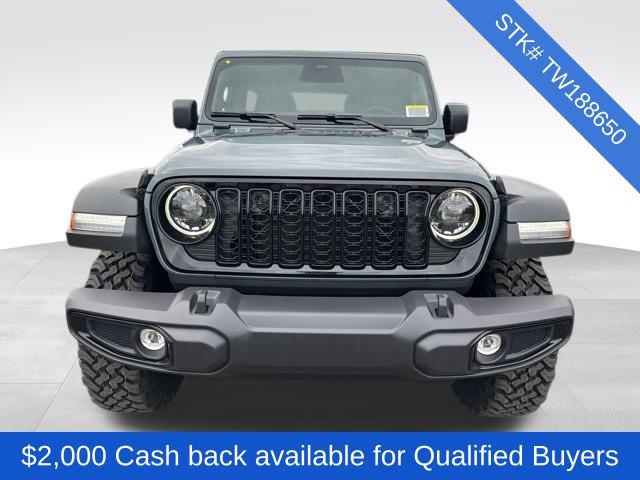 2026 Jeep Wrangler WRANGLER 4-DOOR WILLYS 2026 Jeep Wrangler WRANGLER 4-DOOR WILLYS