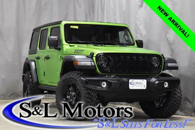2026 Jeep Wrangler WRANGLER 4-DOOR WILLYS