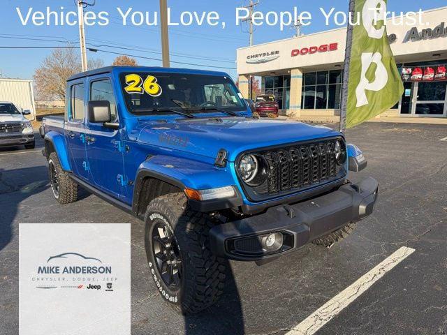 2026 Jeep Gladiator GLADIATOR WILLYS 4X4