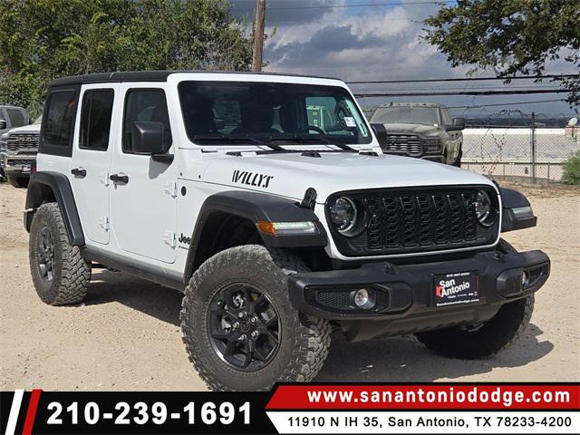 2026 Jeep Wrangler WRANGLER 4-DOOR WILLYS 2026 Jeep Wrangler WRANGLER 4-DOOR WILLYS