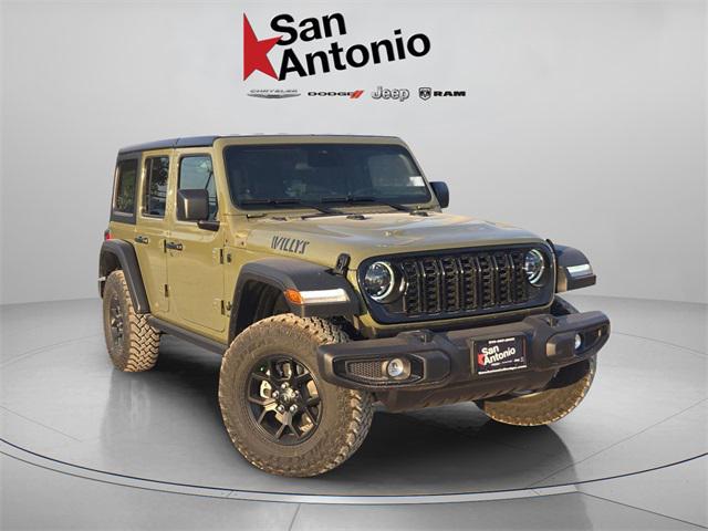 2026 Jeep Wrangler WRANGLER 4-DOOR WILLYS 2026 Jeep Wrangler WRANGLER 4-DOOR WILLYS