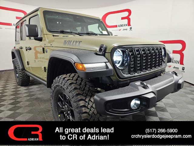2026 Jeep Wrangler WRANGLER 4-DOOR WILLYS 2026 Jeep Wrangler WRANGLER 4-DOOR WILLYS