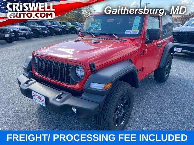 2026 Jeep Wrangler WRANGLER 2-DOOR SPORT 2026 Jeep Wrangler WRANGLER 2-DOOR SPORT