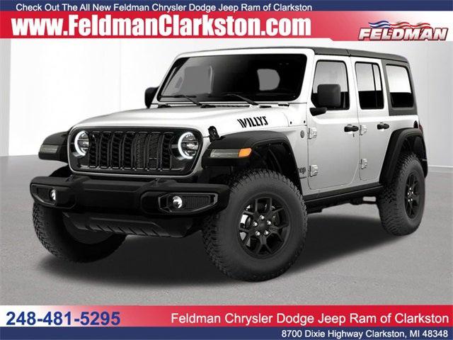 2026 Jeep Wrangler WRANGLER 4-DOOR WILLYS 2026 Jeep Wrangler WRANGLER 4-DOOR WILLYS