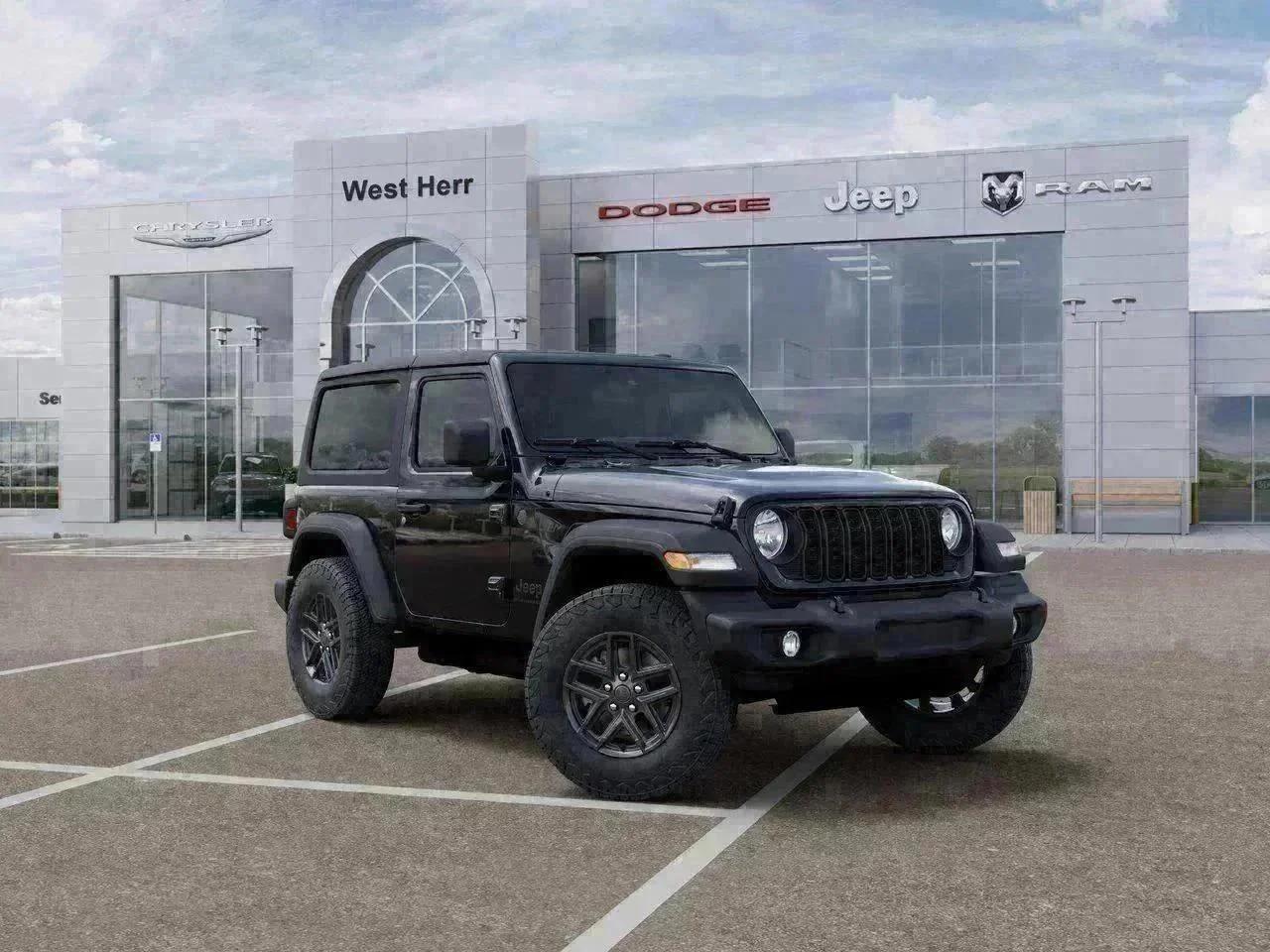 New 2026 Black Clear-Coat Exterior Paint Jeep Sport S image 5