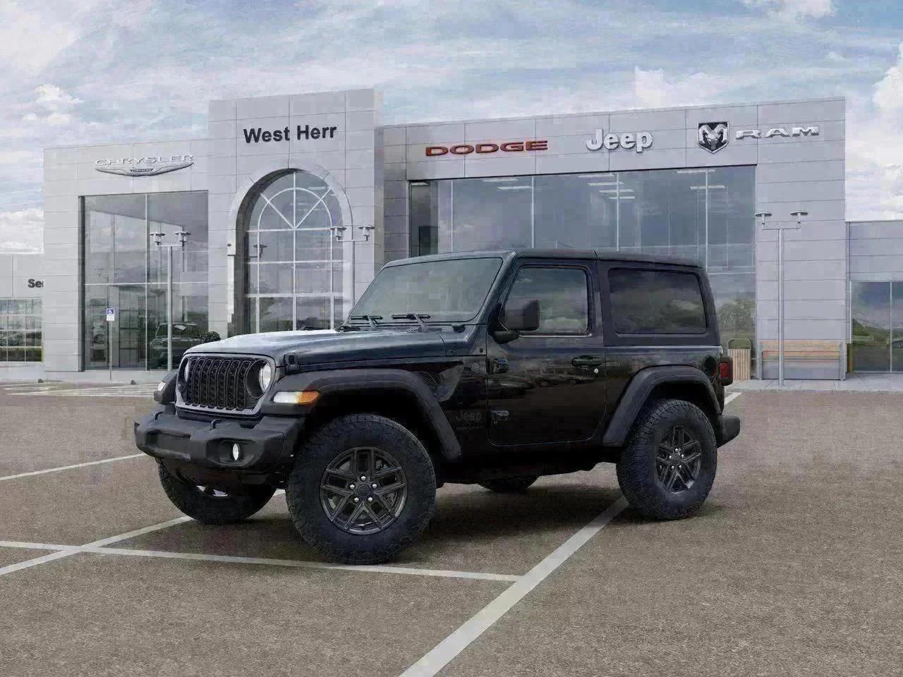 New 2026 Black Clear-Coat Exterior Paint Jeep Sport S image 28