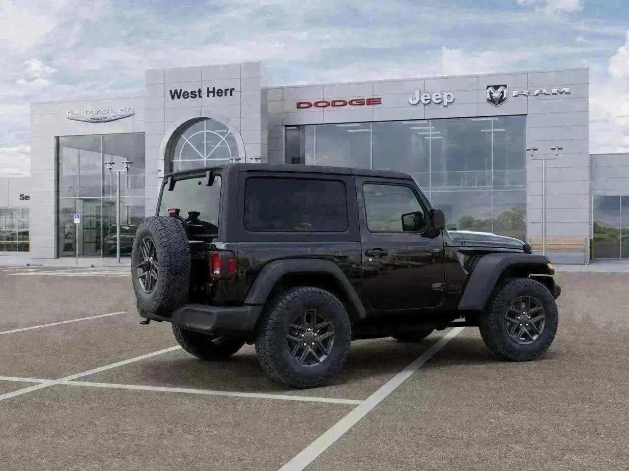 New 2026 Black Clear-Coat Exterior Paint Jeep Sport S image 30
