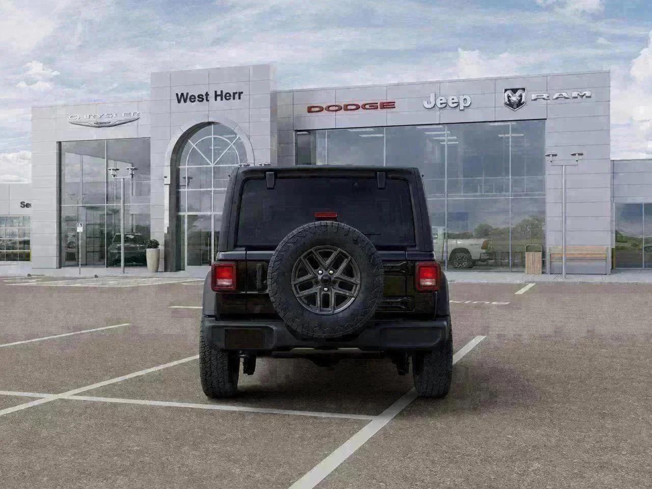 New 2026 Black Clear-Coat Exterior Paint Jeep Sport S image 33