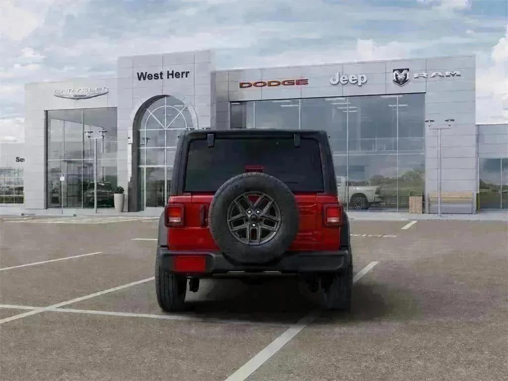 New 2026 Firecracker Red Clear-Coat Exterior Paint Jeep Sport S image 7
