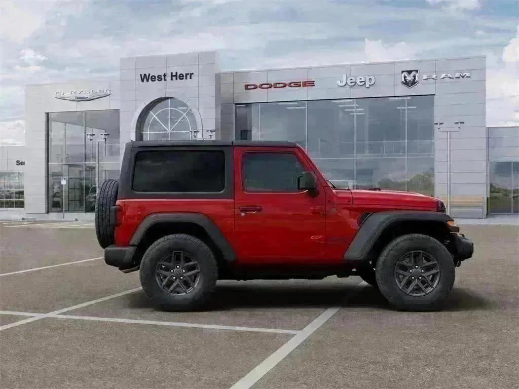New 2026 Firecracker Red Clear-Coat Exterior Paint Jeep Sport S image 21