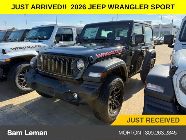 2026 Jeep Wrangler WRANGLER 2-DOOR SPORT 2026 Jeep Wrangler WRANGLER 2-DOOR SPORT