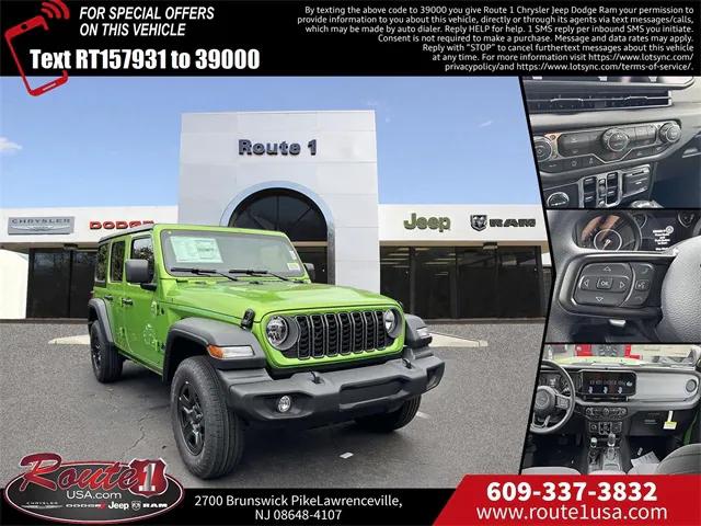 2026 Jeep Wrangler WRANGLER 4-DOOR SPORT 2026 Jeep Wrangler WRANGLER 4-DOOR SPORT