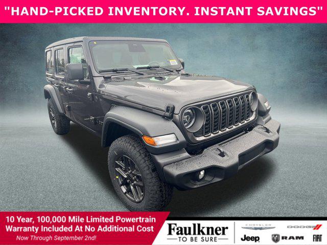 2026 Jeep Wrangler WRANGLER 4-DOOR SPORT S