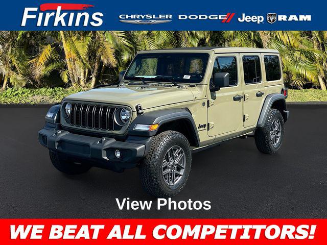 2026 Jeep Wrangler WRANGLER 4-DOOR SPORT S 2026 Jeep Wrangler WRANGLER 4-DOOR SPORT S