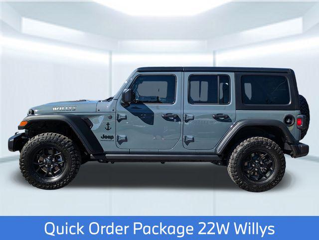 2025 Jeep Wrangler WRANGLER 4-DOOR WILLYS 2025 Jeep Wrangler WRANGLER 4-DOOR WILLYS