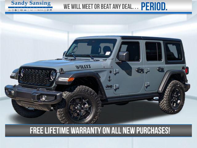2025 Jeep Wrangler WRANGLER 4-DOOR WILLYS 2025 Jeep Wrangler WRANGLER 4-DOOR WILLYS