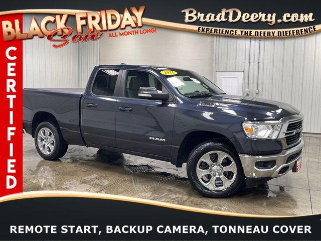 2021 RAM 1500 Big Horn Quad Cab 4x4 64 Box 2021 RAM 1500 Big Horn Quad Cab 4x4 64 Box