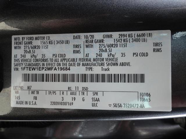 2021 Ford F-150 XLT